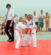 judo aan zee